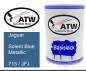 Preview: Jaguar, Solent Blue Metallic, 715 / JFJ: 500ml Lackdose, von ATW Autoteile West.